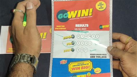 Gowin lottery uae  GoWIN Draw results for April 09, 2023
